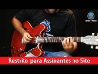 guitarra jazz atirei o pau no ga