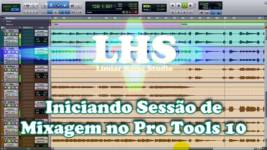 iniciando sessao de mixagem no p