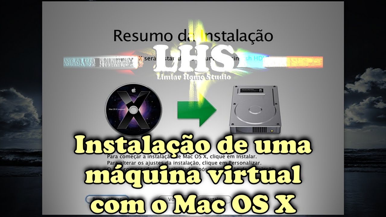 instalacao de uma maquina virtua