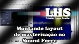 montando layout de masterizacao