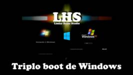 triplo boot de windows