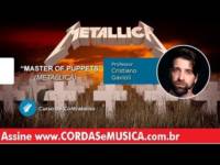 master of puppets metallica aula