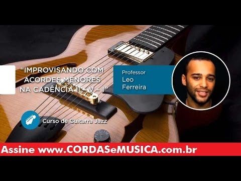 guitarra jazz improvisando com a