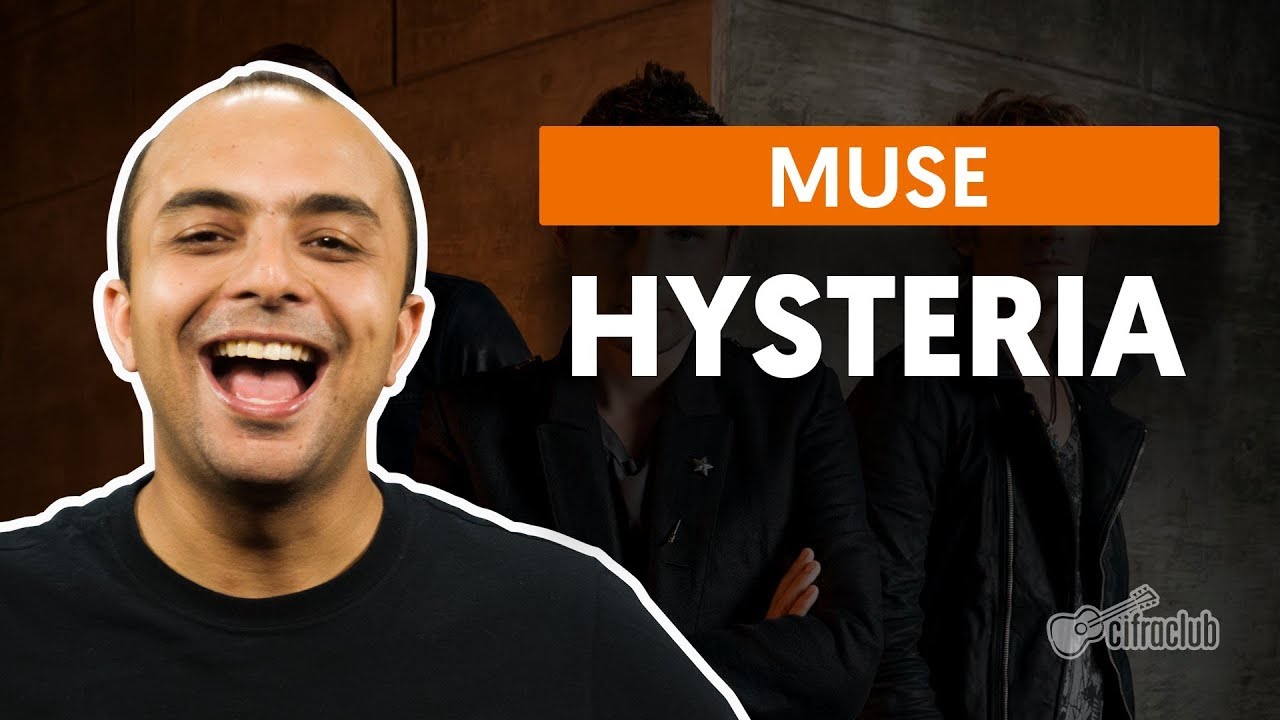 hysteria muse aula de bateria