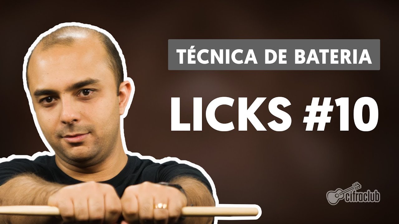 lick 10 tecnica de bateria