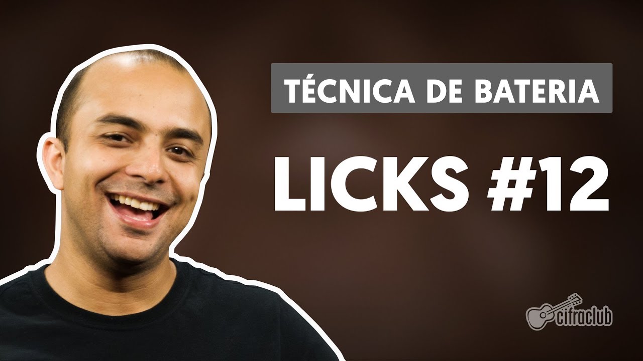 lick 12 tecnica de bateria