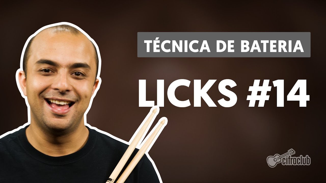 lick 14 tecnica de bateria