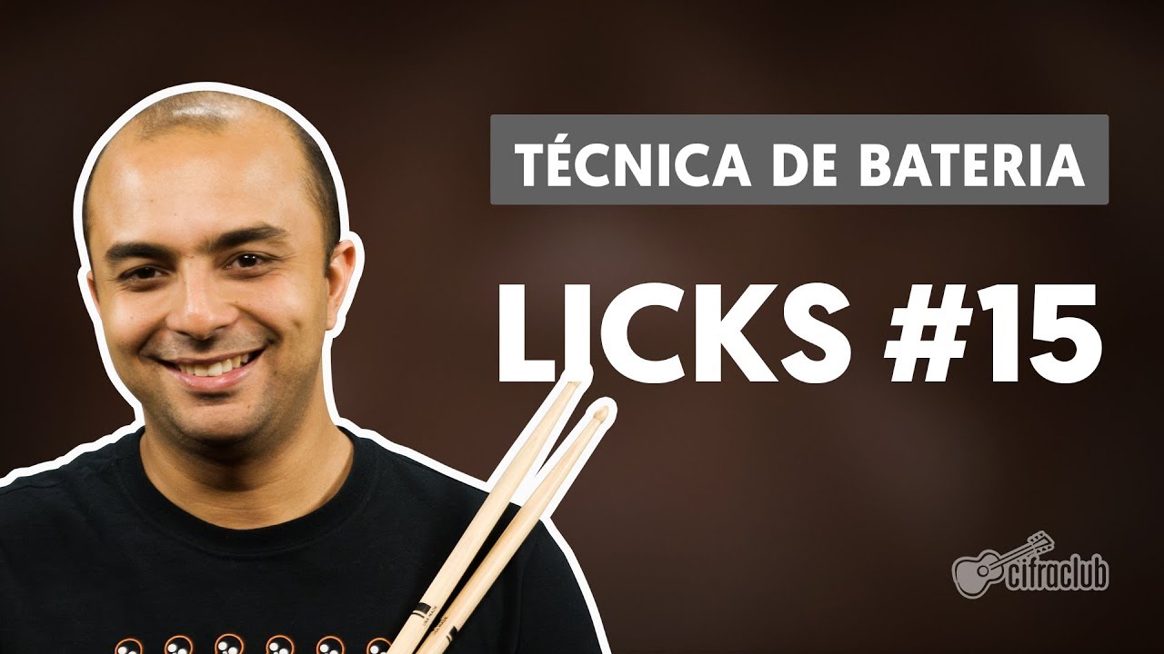 lick 15 tecnica de bateria