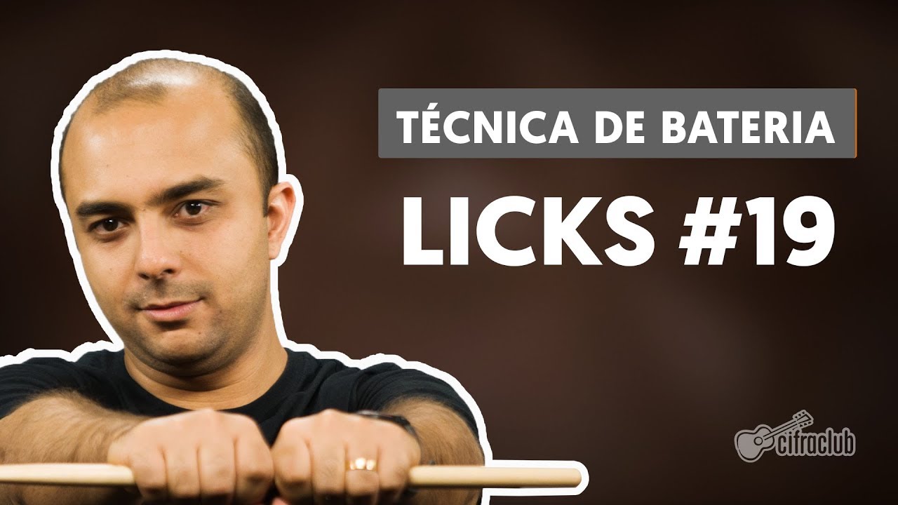 lick 19 tecnica de bateria