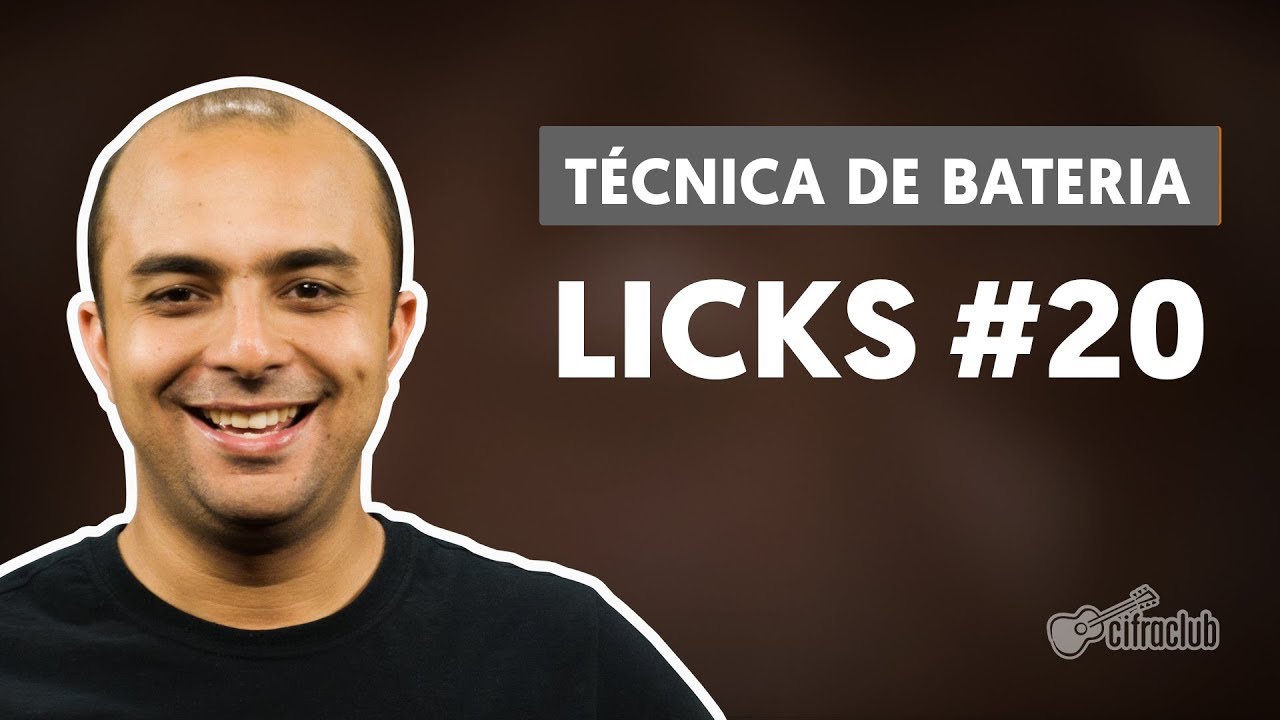 lick 20 tecnica de bateria