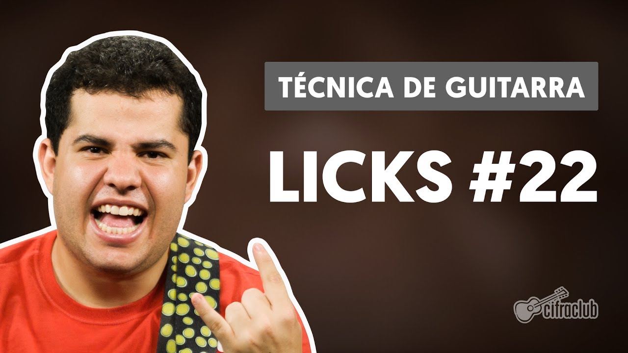 lick 22 tecnica de guitarra