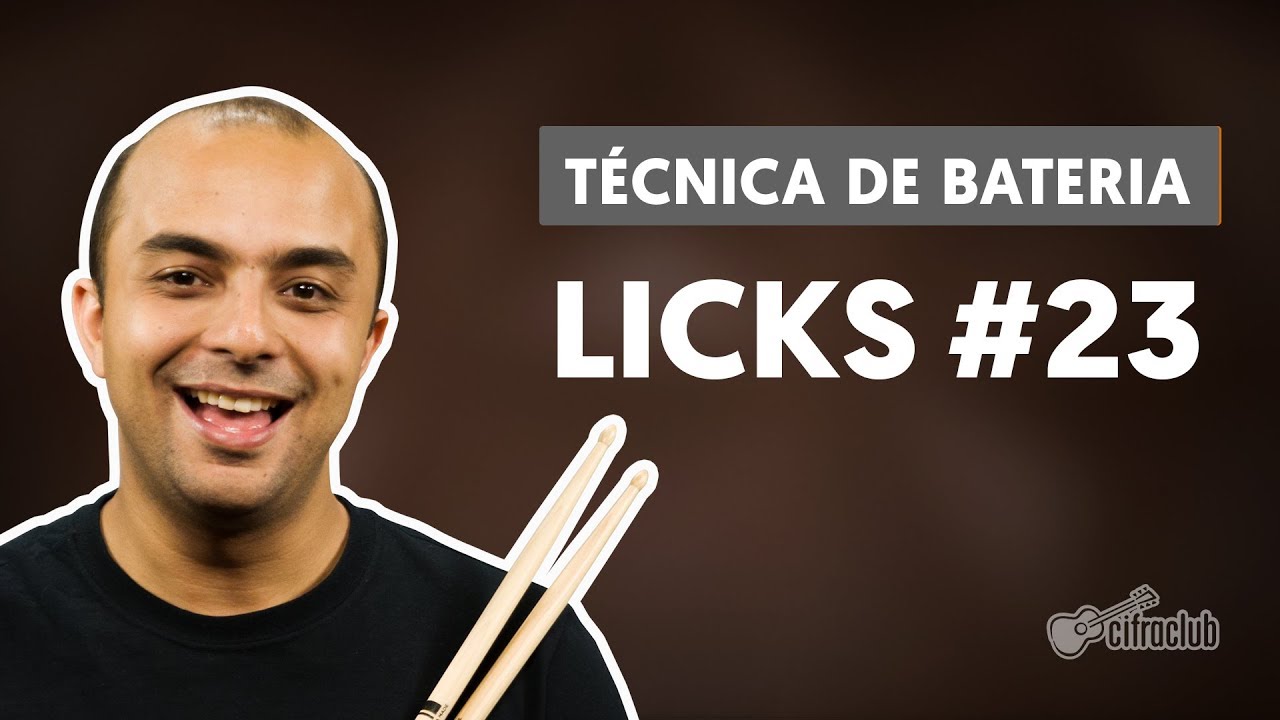 lick 23 tecnica de bateria