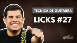 lick 27 tecnica de guitarra