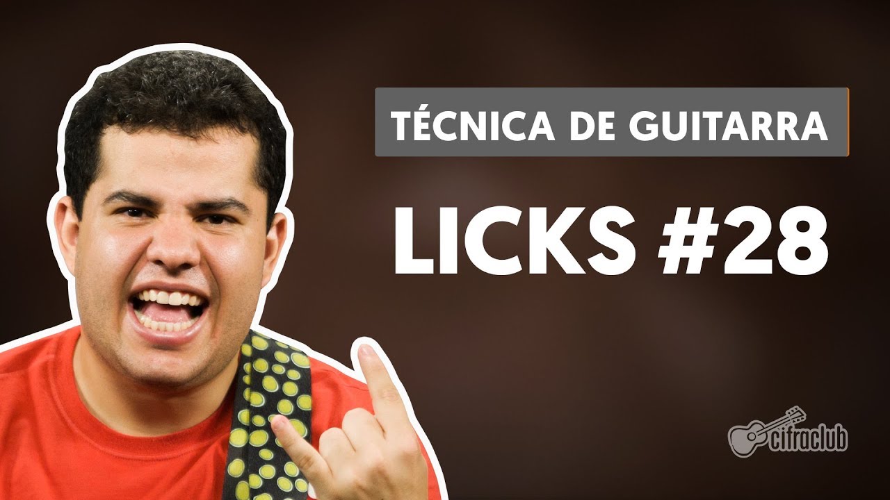 lick 28 tecnica de guitarra