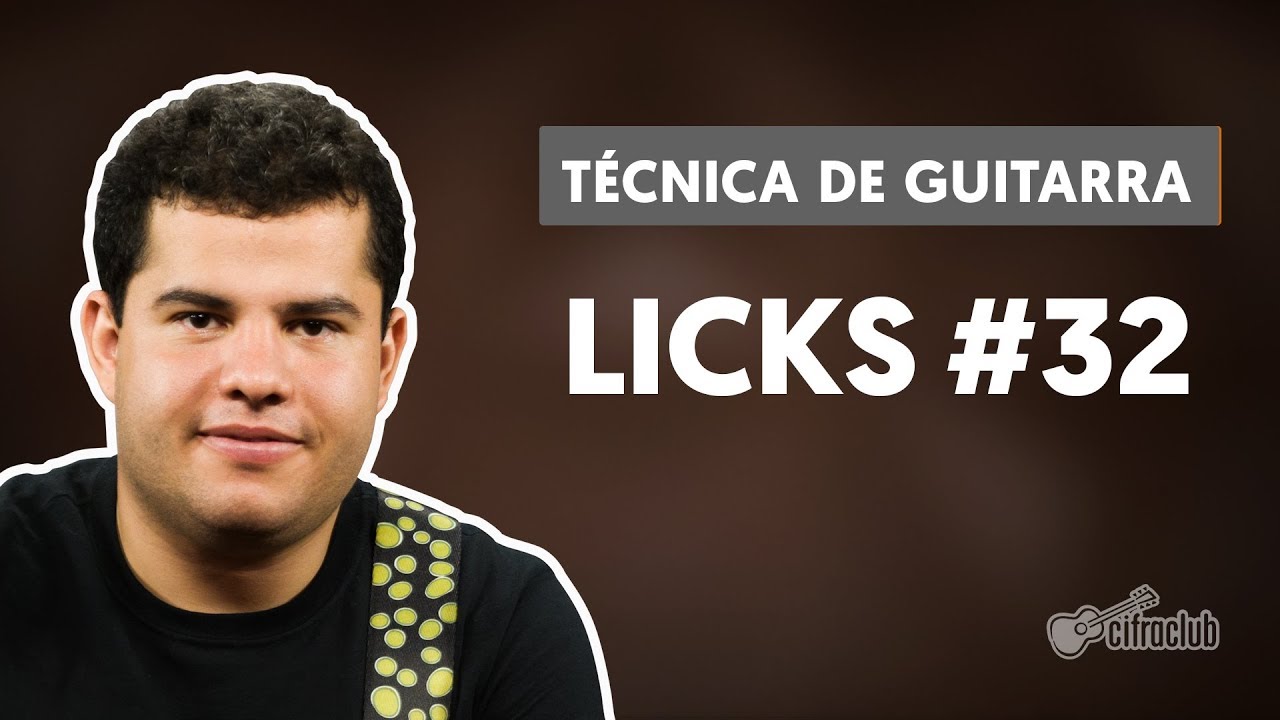 lick 32 tecnica de guitarra