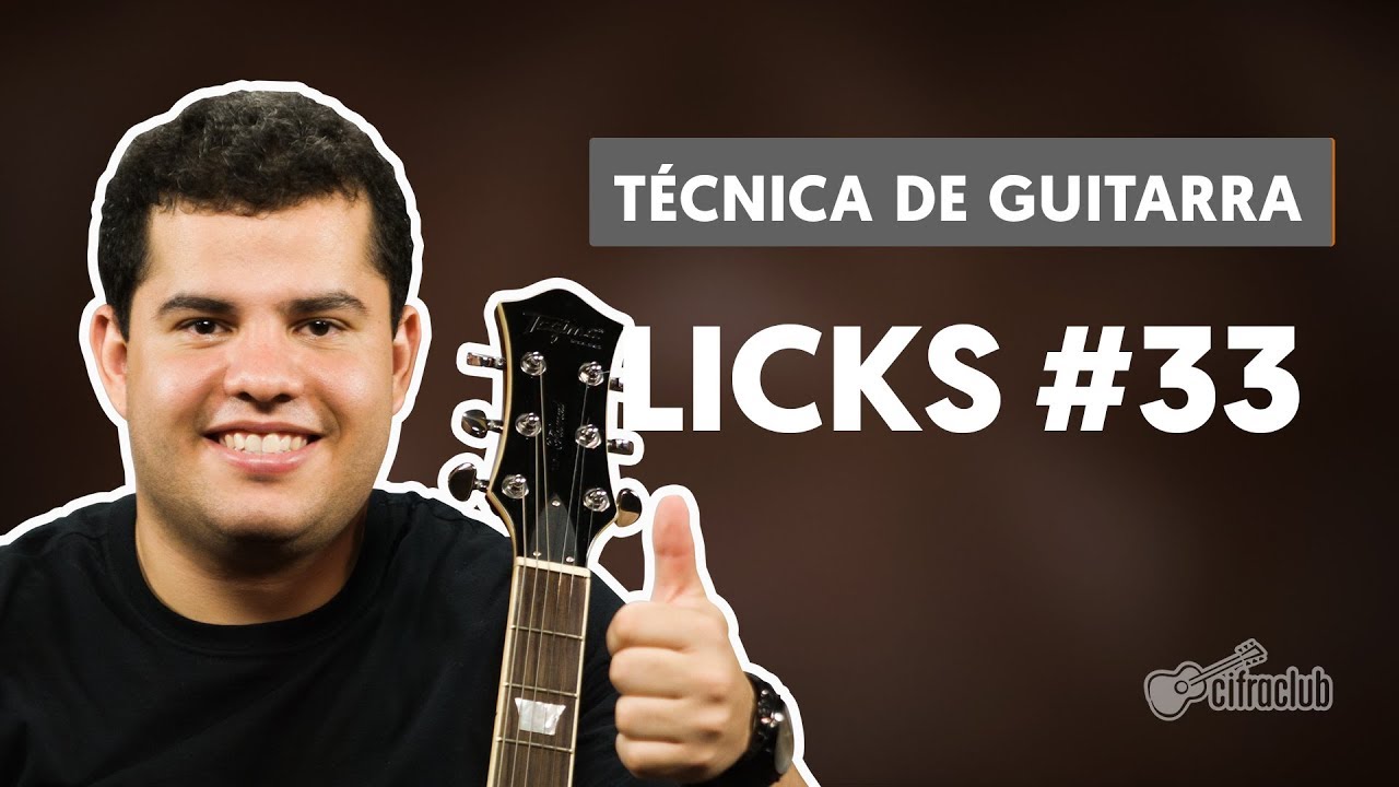 lick 33 tecnica de guitarra