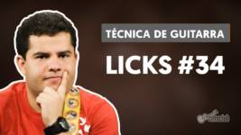 lick 34 tecnica de guitarra