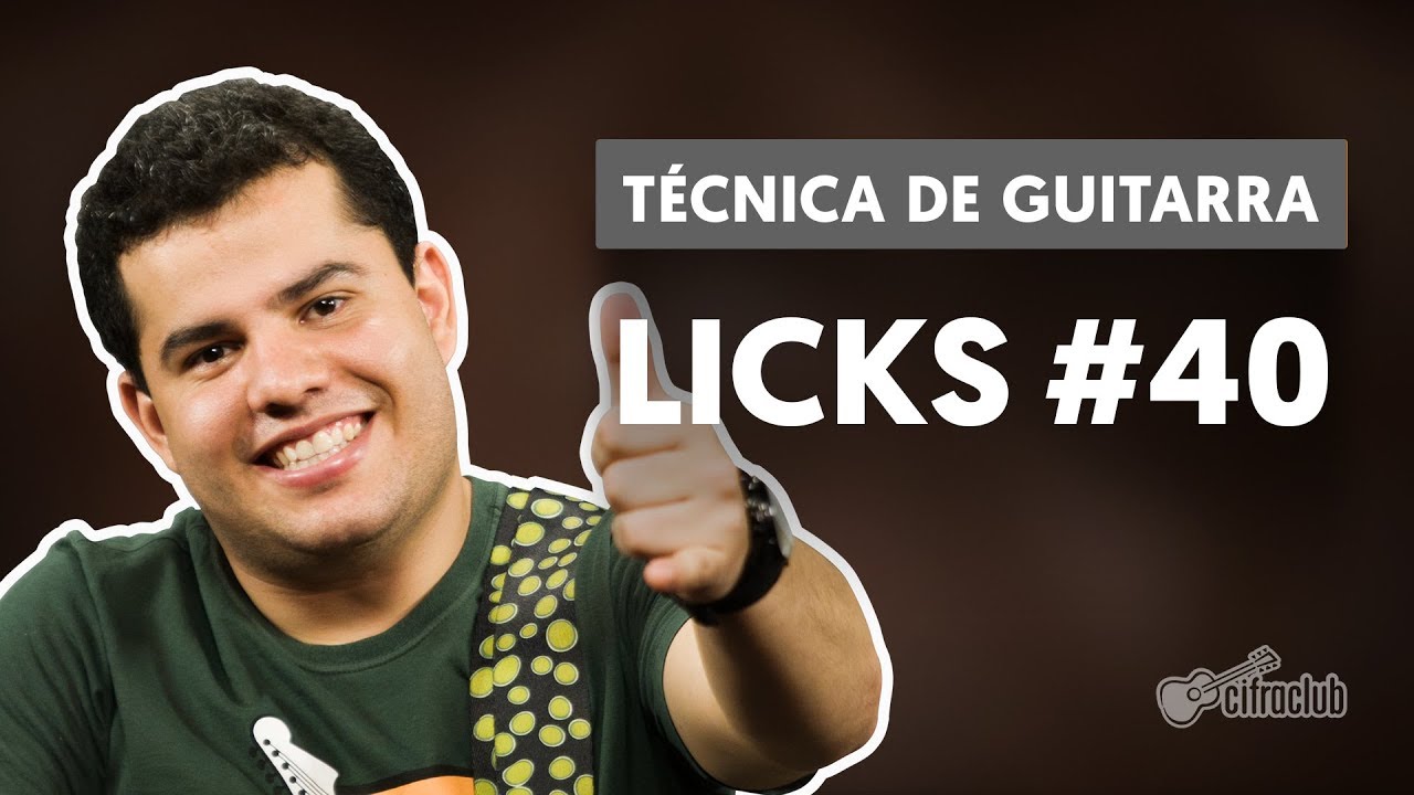 lick 40 tecnica de guitarra