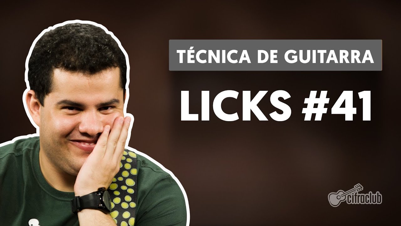 lick 41 tecnica de guitarra