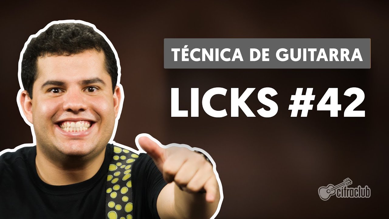 lick 42 tecnica de guitarra