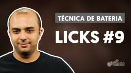 lick 9 tecnica de bateria