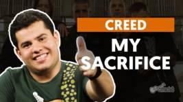 my sacrifice creed aula de guita