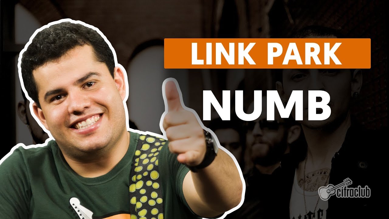 numb linkin park aula de guitarr