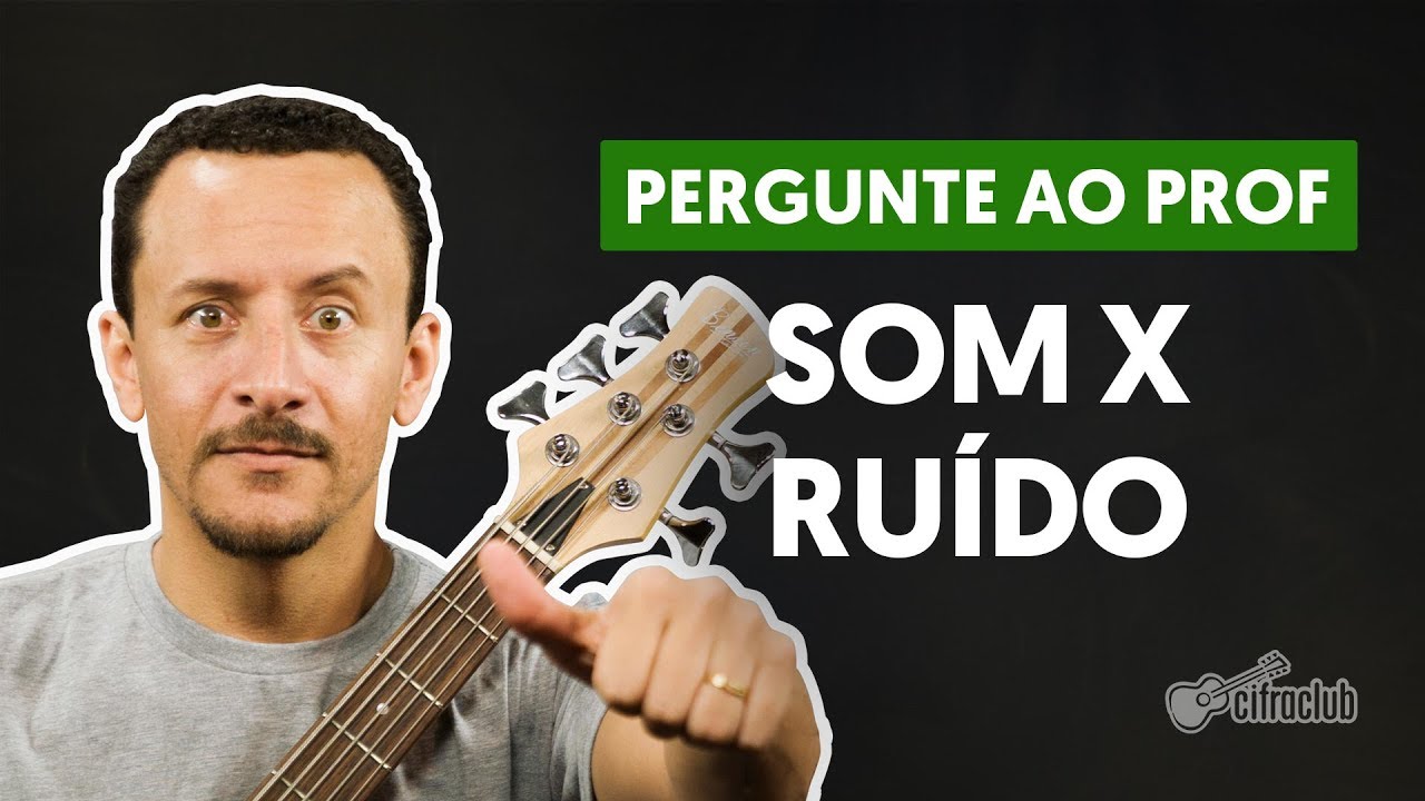 qual diferenca entre som e ruido