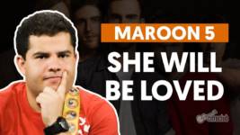 she will be loved maroon 5 aula