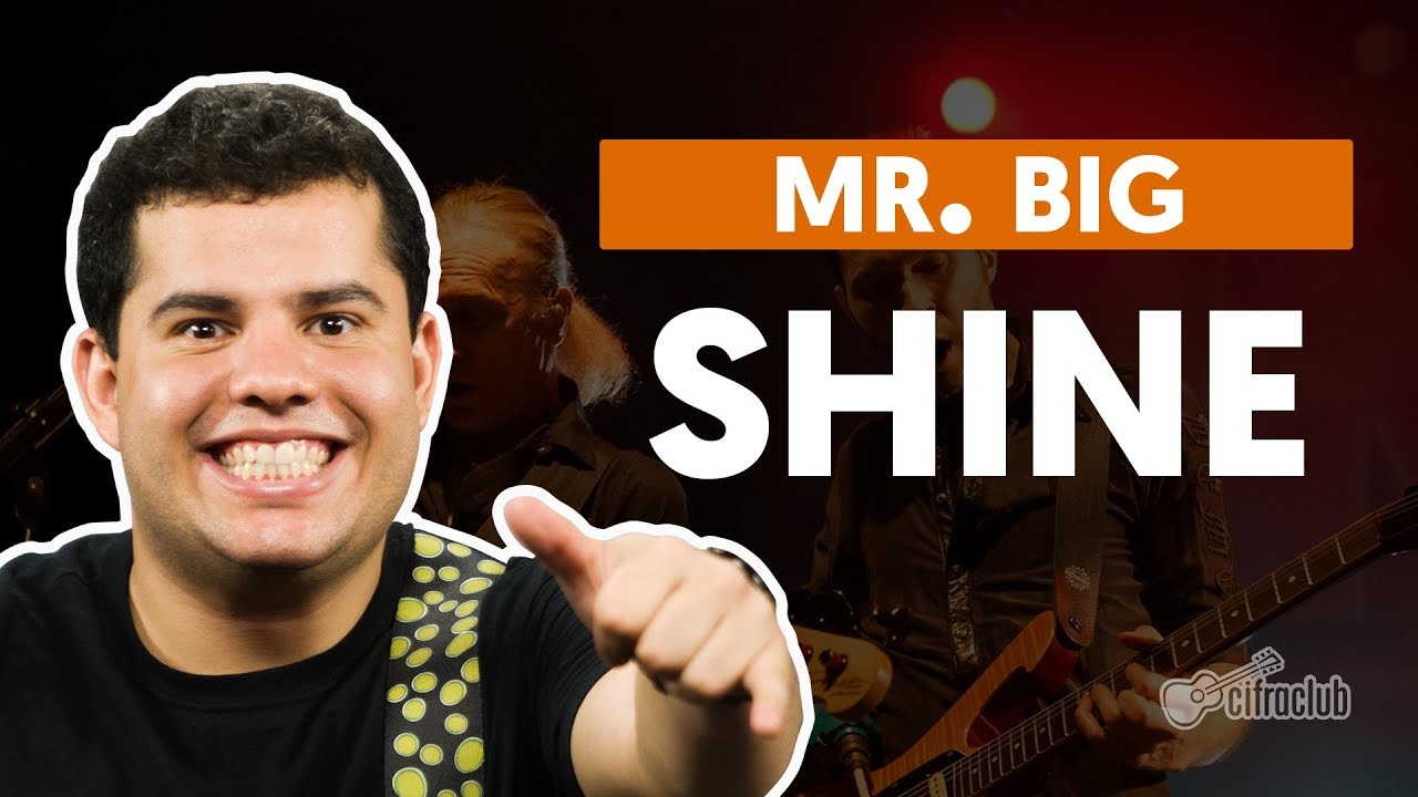 shine mr big aula de guitarra