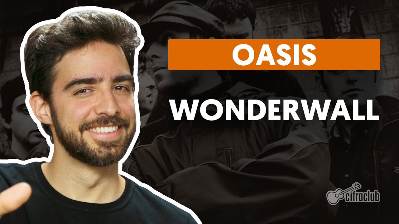 wonderwall oasis aula de violao