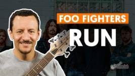 run foo fighters aula de baixo