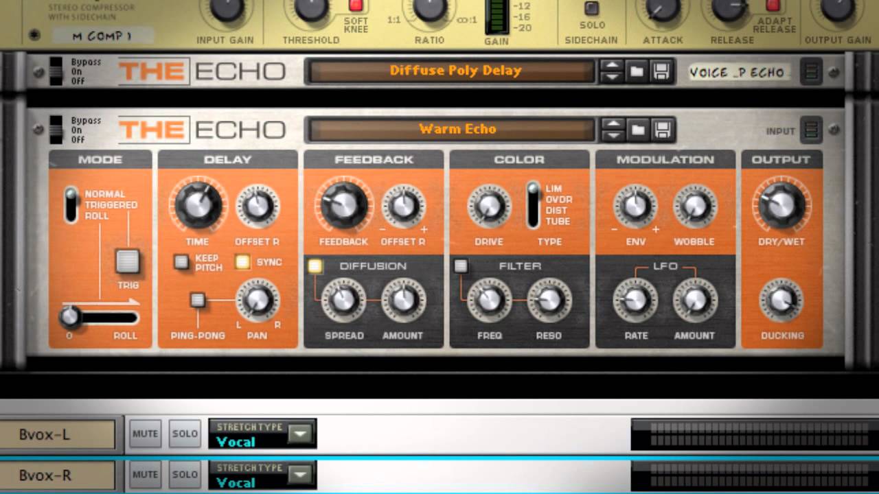 reason micro tutorial the echo